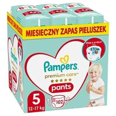 Afbeelding van Pampers Premium Care PANTS Rozmiar 5, 102szt.