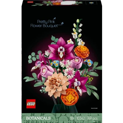 Image de LEGO® Botanicals 10342 Le joli bouquet de fleurs roses