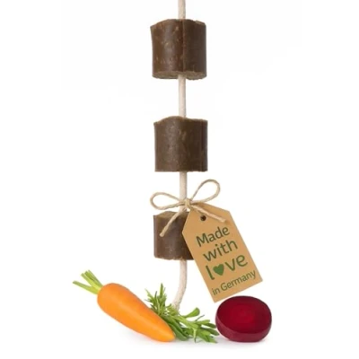 Image de Lax Luzerne sur corde de jeu avec des légumes