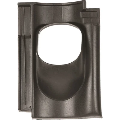 Afbeelding van Ubbink 0170026 Kunststof Doorvoerpan Zwart Ø 131 25 45