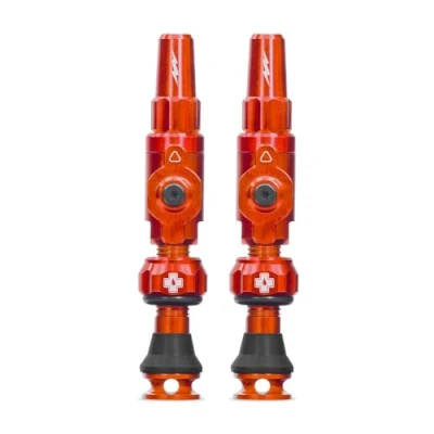 Afbeelding van Muc Off Big Bore Lite Tubeless Kleppen Oranje 30 mm