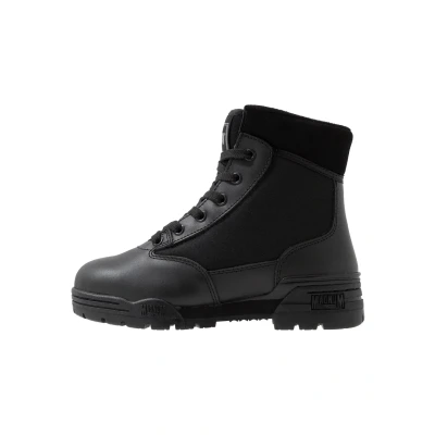 Afbeelding van HI TEC Magnum Classic MID Outdoorschoenen, Maat: 39, Black Leer en textiel