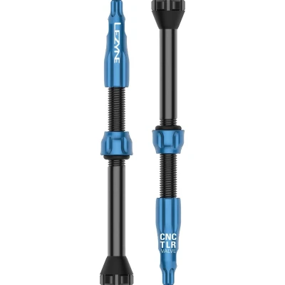 Afbeelding van Lezyne CNC TLR Tubeless Valve Lichtgewicht Gemaakt van sterk aluminium 60mm Blauw