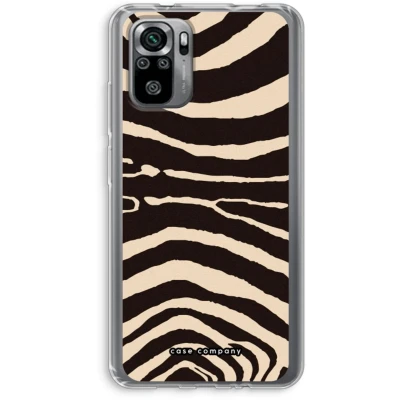 Afbeelding van Case Company® hoesje geschikt voor Xiaomi Redmi Note 10S Arizona Zebra Soft Cover Telefoonhoesje Bescherming aan alle Kanten en Schermrand