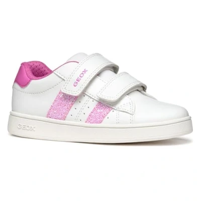 Afbeelding van Geox J ECLYPER Girl A Schoenen Wit/Fuchsia 39 EU, Fuchsia/Wit, Fuchsia/Wit
