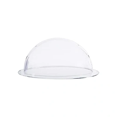 Afbeelding van HMF 46720 halve bol van acryl met rand, DIY acrylkap, Ø 20 cm, transparant