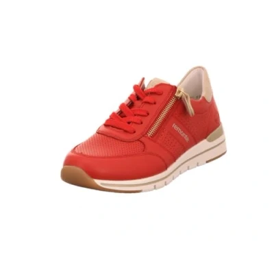 Afbeelding van Remonte R6705 Lage damessneakers, Rood