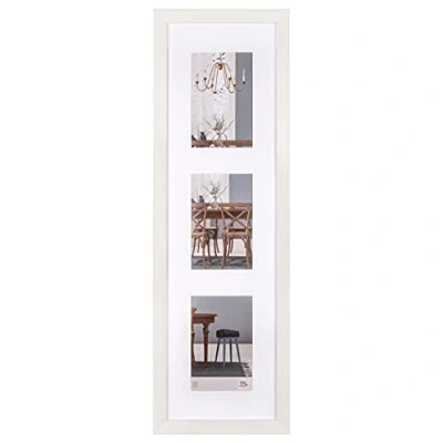 Image de walther cadre photo design blanc 3X 13x18 cm galerie avec passe partout, en bois Fiorito EF338VW