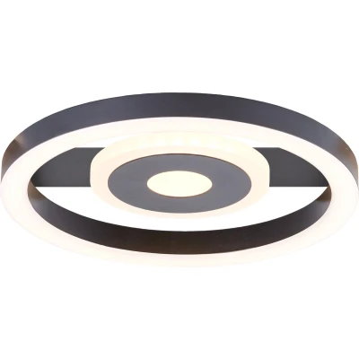 Afbeelding van Brilliant G99926A06 Maureen LED plafondlamp module 12 W Zwart