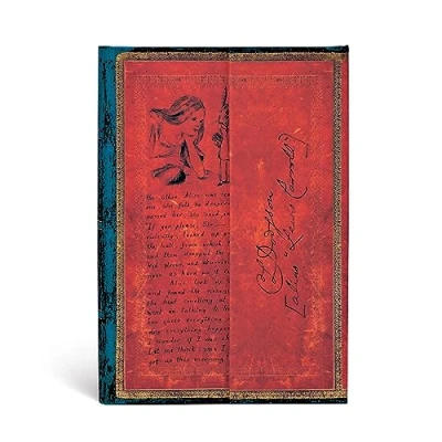 Afbeelding van Lewis Carroll, Alice in Wonderland hardcover notitieboek, mini, ongelinieerd, 176 p: Unlined Mini