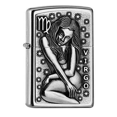 Afbeelding van Zippo 2006499 PL 207 Virgo Animal Wax V19 Aansteker Messing Design 5,83,81,2