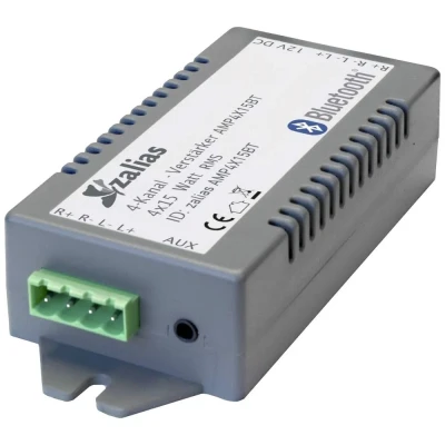 Afbeelding van Lyndahl AMP4X15BT Stereoversterker 4 x 30 W Grijs Bluetooth
