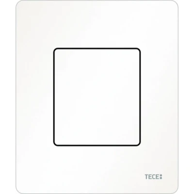 Afbeelding van Tece solid urinoirbedieningsplaat wit mat