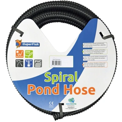 Afbeelding van Zwarte Spiraalslang 40 Mm (Lengte 10 Mtr.)