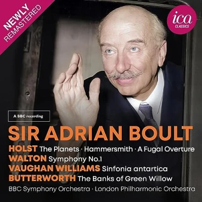 Afbeelding van Sir Adrian Boult, BBC Symphony Orchestra Holst: The Planets Works By Vaughan Williams, Walton, Butterworth (2 CD)