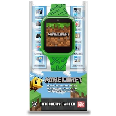 Afbeelding van Disney Jewelry Minecraft Digitaal horloge voor kinderen, Maat: One Size, Green