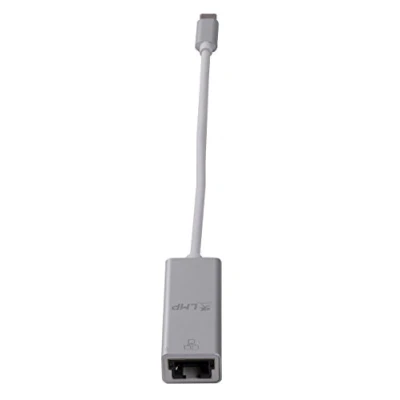 Afbeelding van LMP USB C naar Gigabit Ethernet Adapter Zilver