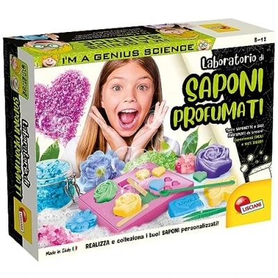 Afbeelding van Liscianigiochi I&#039;m a Genius spel voor kinderen, laboratorium geurzepen, single, 66896.0, rood, klein