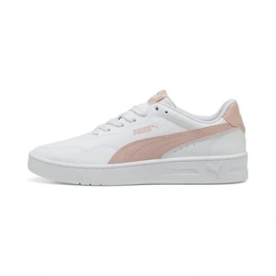 Afbeelding van Puma Court Lally Sneakers voor dames, Witte rozenkwarts