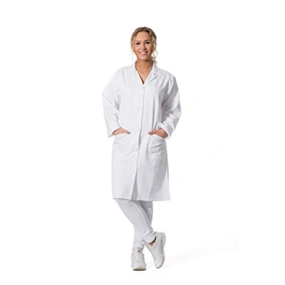 Afbeelding van ZOLLNER Doktersjas voor dames, 100% katoen, maat 34 50, 141, wit, 38, Wit