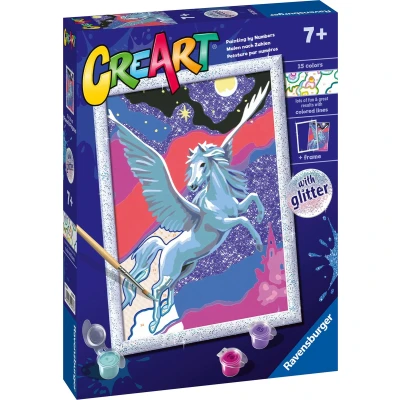 Afbeelding van Ravensburger CreArt Powerful Pegasus Schilderen op nummer voor kinderen