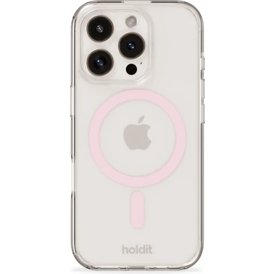 Afbeelding van Holdit Hoesje Geschikt voor iPhone 16 MagSafe Case Roze