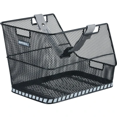 Afbeelding van Fietsmand Basil Class 38 x 31 27 cm zwart