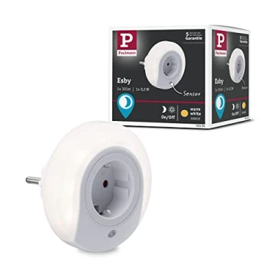 Afbeelding van Paulmann Bilby 92494 LED nachtlamp Rond Warmwit Wit