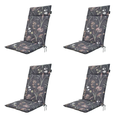 Afbeelding van Madison Kussen hoog 50x120 universeel Donna grey eco+nature outdoor 4 stuks