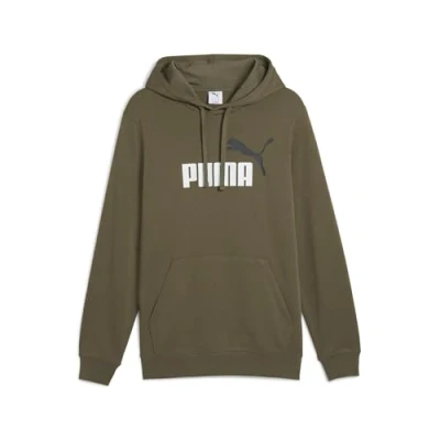 Afbeelding van Puma Essentials NO. 1 LOGO Hoodie, Heren, Maat: Small, Loden green