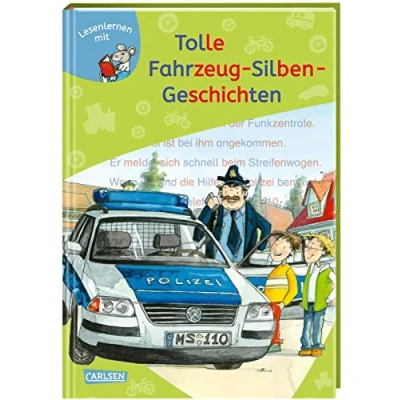 Afbeelding van LESEMAUS zum Lesenlernen Sammelbände: Tolle Fahrzeug Silben Geschichten