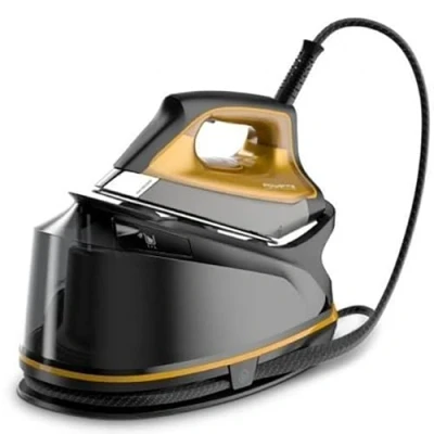 Afbeelding van Rowenta DG764 2200 W 1,1 l Microsteam 400 HD Laser zoolplaat Zwart, Goud