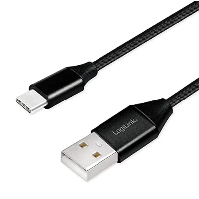 Afbeelding van LogiLink CU0140 USB kabel 1 m 2.0 C A Zwart