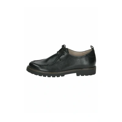 Afbeelding van Caprice Sportieve veterschoenen, Dames, Maat: 38, Black nappa Leer