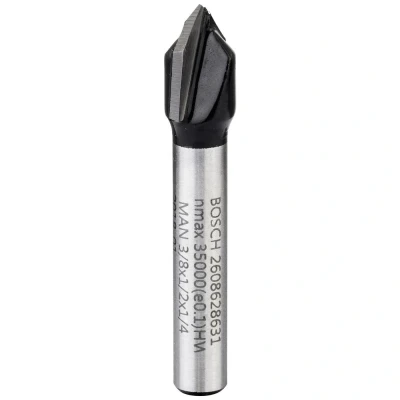 Afbeelding van Bosch Accessories 2608628631 Groeffrees Lengte 45 mm Werklengte 12.40 Schachtdiameter 6.35 1 stuks