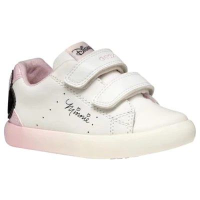Afbeelding van Geox Babyschoenen voor kinderen, Maat: 23, White pink Leer/ synthetisch