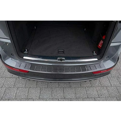 Afbeelding van tuning art L247 kofferbakdrempelbescherming voor Audi Q5 2008 2016, antraciet, roestvrij staal,