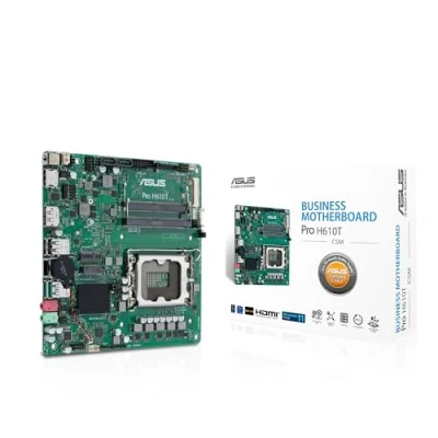 Image de ASUS Pro H610T CSM carte mère mini ITX Socket LGA1700 H610 Chipset USB 3.2 Gen 1, 2 Gigabit LAN graphique embarquée (unité centrale requise) audio HD (8 canaux)
