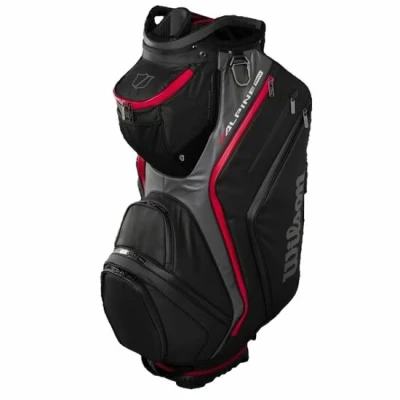 Afbeelding van Wilson Staff Alpine Dry Cartbag Zwart Rood