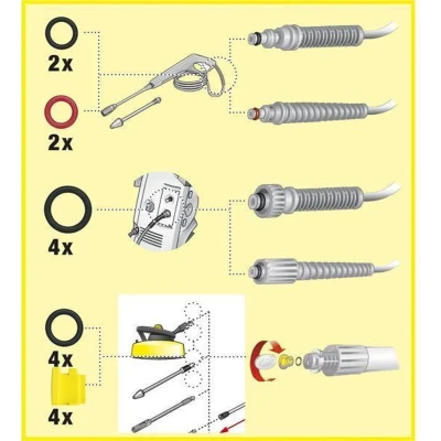 Afbeelding van Kärcher 2.640 729.0 afdichting servicekit