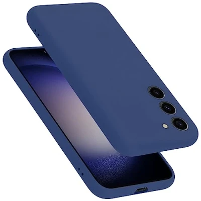 Afbeelding van Cadorabo Hoesje geschikt voor Samsung Galaxy S23 in LIQUID BLAUW Beschermhoes gemaakt van flexibel TPU silicone Case Cover