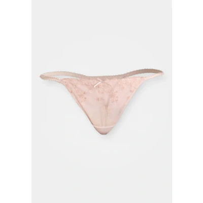 Afbeelding van Hunkemöller Dames Lingerie Hoog uitgesneden string Chloe Roze maat XS
