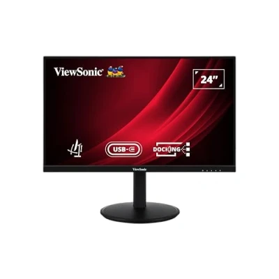 Afbeelding van Viewsonic VG2409U 2 LED monitor Energielabel E (A G) 60.5 cm (23.8 inch) 1920 x 1080 Pixel 16:9 4 ms HDMI, DisplayPort, Audio, stereo (3.5 mm jackplug), USB