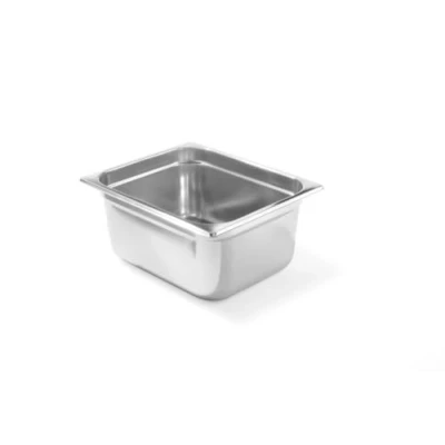 Afbeelding van Hendi Gastronormbak 1/2, RVS, 15 cm diepte, 26,5(b)x32,5(d)x15(h)cm, 801413