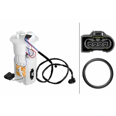 Afbeelding van HELLA 8TF 358 306 591 Brandstoftoevoereenheid Met pakking, brandstoftoevoermodule Electrisch Benzine MERCEDES BENZ: A Class