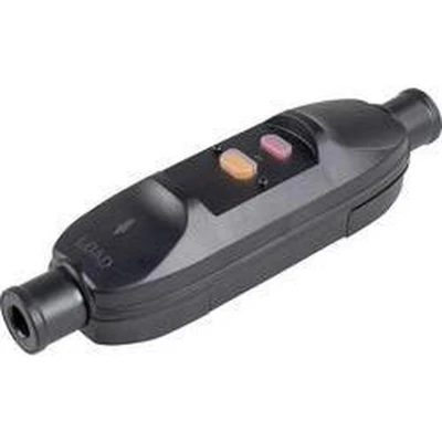 Afbeelding van AS Schwabe 45223 PRCD tussenstekker 230 V Zwart IP66