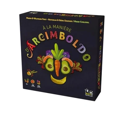 Afbeelding van Op de manier van ARCIMBOLDO gezelschapsspel vanaf 7 jaar leuk gebruik je creativiteit maak foto&#039;s ideaal met familie of vrienden in een groep sfeerspel Blackrock Games