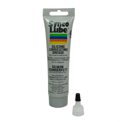Afbeelding van SuperSynco Lube 92003 siliconen smeervet met Syncolon (PTFE) + 10201 mondstuk/applicator