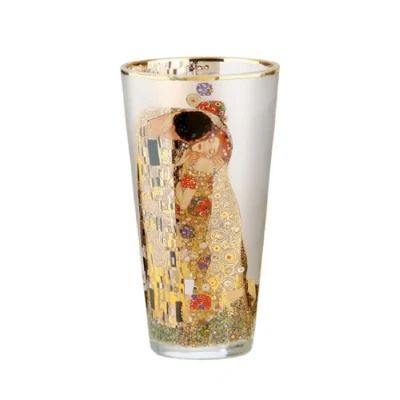 Afbeelding van Goebel Gustav Klimt Vaas De Kus 20 Artis Orbis glas 20cm met echt goud