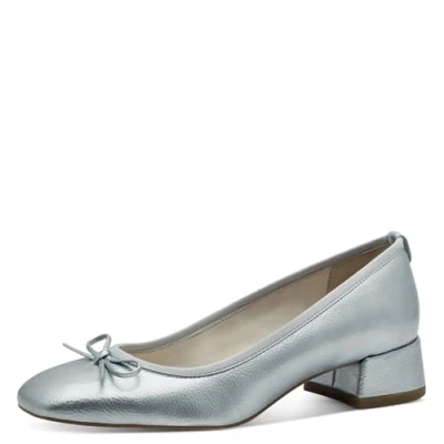 Afbeelding van Tamaris Pumps met blokhak voor dames, Lichtblauw